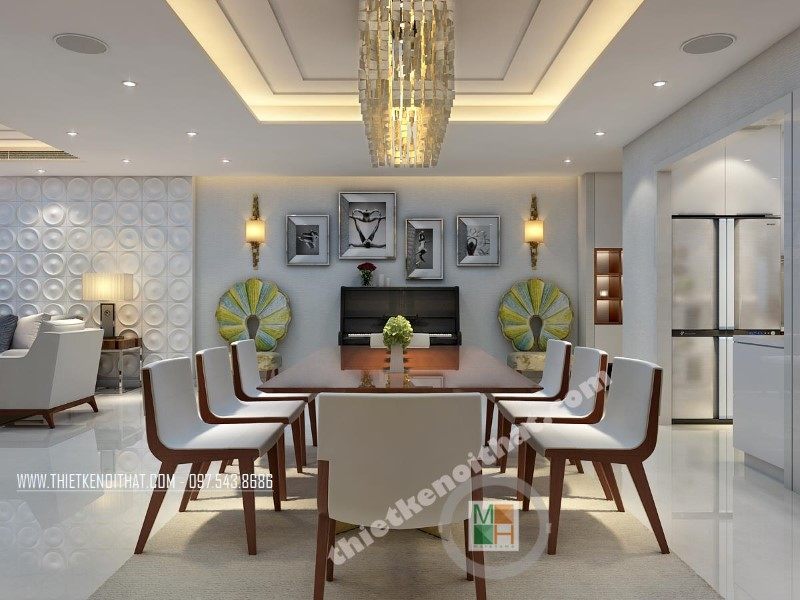 Thiết kế nội thất chung cư VinHome 56 Nguyễn Chí Thanh